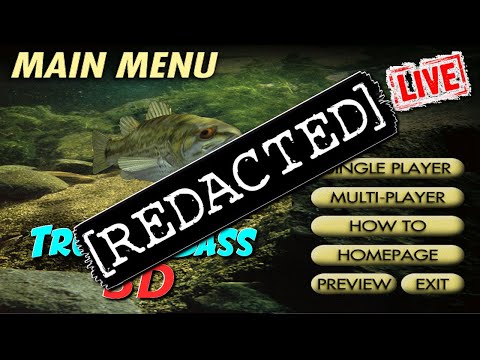 Rapala Pro Fishing Live! (Trophy Bass 3D Gave Me Guff lol)