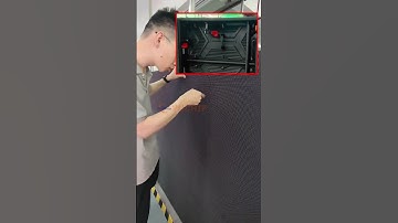 Much easier outdoor LED screen, Front or rear access as you need. #shorts #outdoorledscreen #yuchip