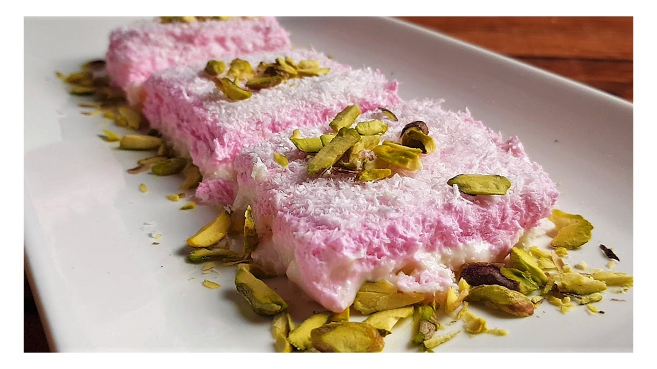 easy sweet dish recipe - turkish coconut delight - Good Food