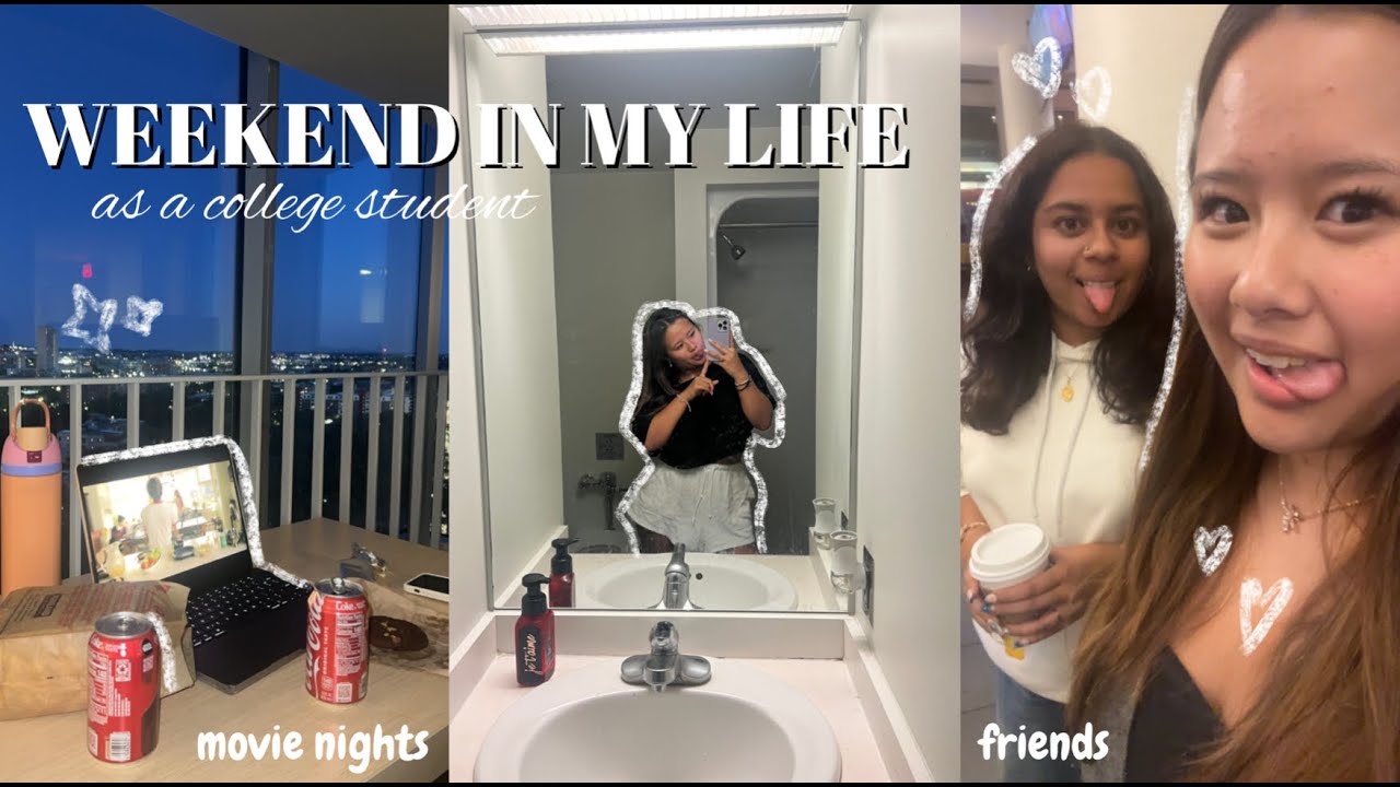 *realistic* WEEKEND IN MY LIFE AS A COLLEGE STUDENT | northeastern university