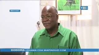 RAIS MAGUFULI ACHUKUA FOMU YA KUGOMBEA NAFASI YA URAIS OKTOBA,2020.