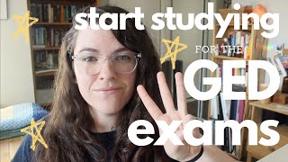 HOW TO START STUDYING FOR THE GED EXAMS | first three steps to pass and get your GED