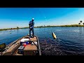 Hooking Huge Bass At Headwaters Lake With This Hydrilla Fishing Trick!