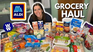Healthy ALDI Grocery Haul For Weight Loss | Meals I Eat To Lose Weight | WeightWatchers Points