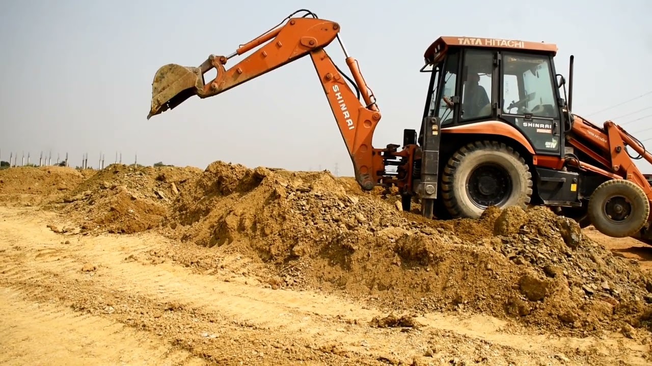 TATA Hitachi Machine Amezing Work 🔥
