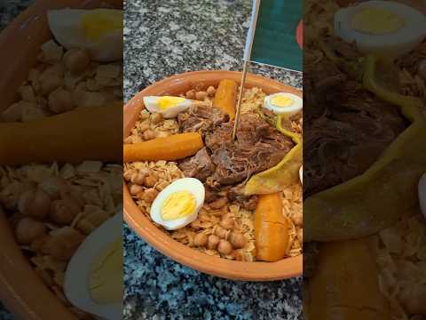 الشخشوخة الجزائرية ابلور حلويات عشاءلذيذ  طبخ