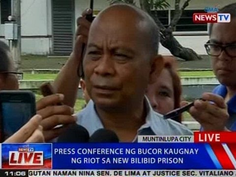 NTVL: Press conference ng BuCor kaugnay ng riot sa New Bilibid Prison ...