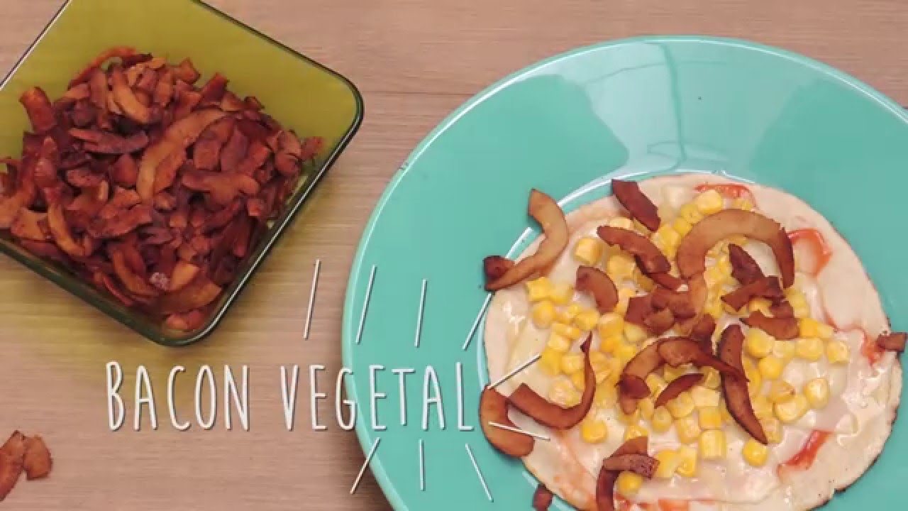 Bacon vegetal de coco (vegano, sem glúten e sem lactose!) YouTube