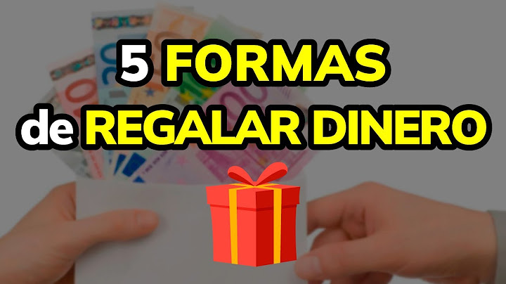 🤩 5 Mejores FORMAS de REGALAR DINERO de forma ELEGANTE Y ORIGINAL (2025)