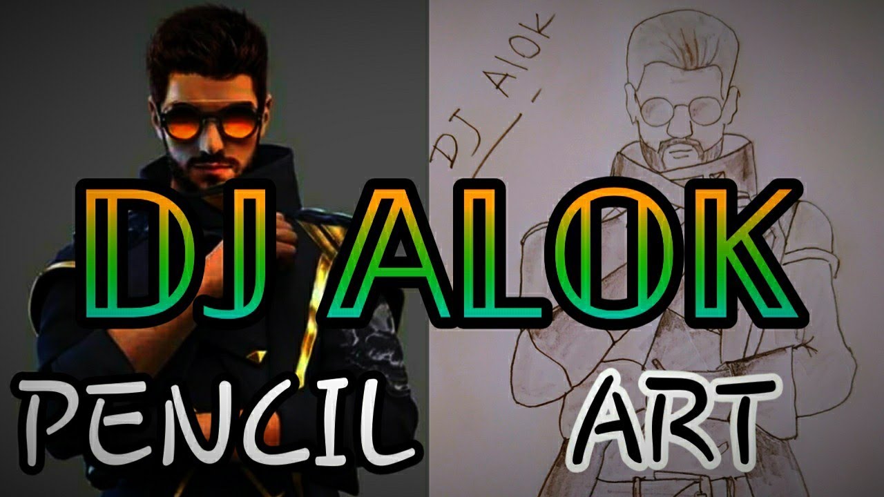 DJ ALOK PENCIL ART - YouTube