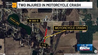 2 seriously injured in Warsaw motorcycle crash