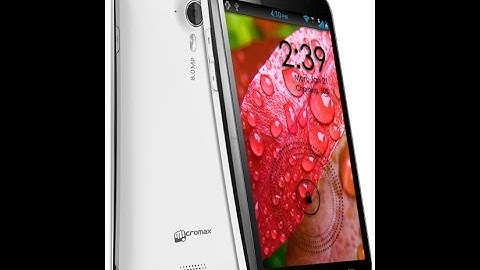 Micromax Canvas A116 Hard Reset, Factory Reset, Forgotten Password Recovery