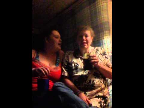 Drinking with dorothy and debbie boobs - YouTube