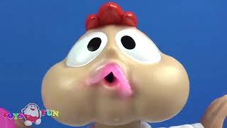 Play doh Sakızsever Çarli Slime yiyor Kral Şakir çizgi film oyuncakları Slime balon patlatma oyunu