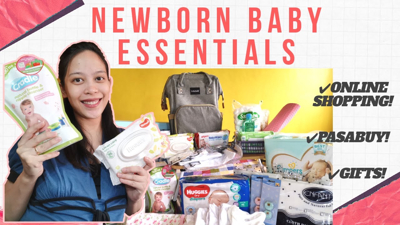 Newborn Baby Essentials - Online Shopping - Quarantine Edition