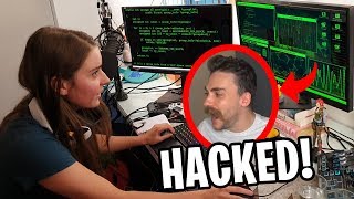 HACKING COMPUTER PRANK on Cray