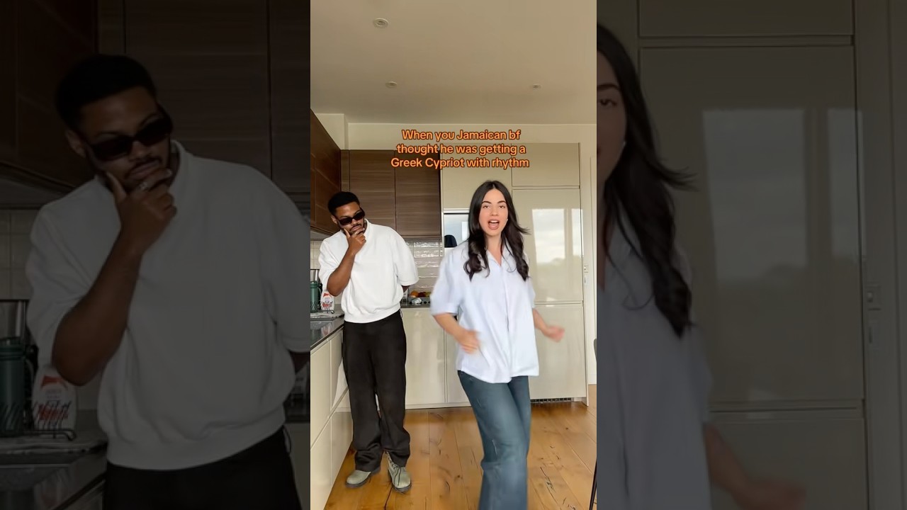 When your Jamaican bf thinks he has a Greek Cypriot with Rythm 😂 