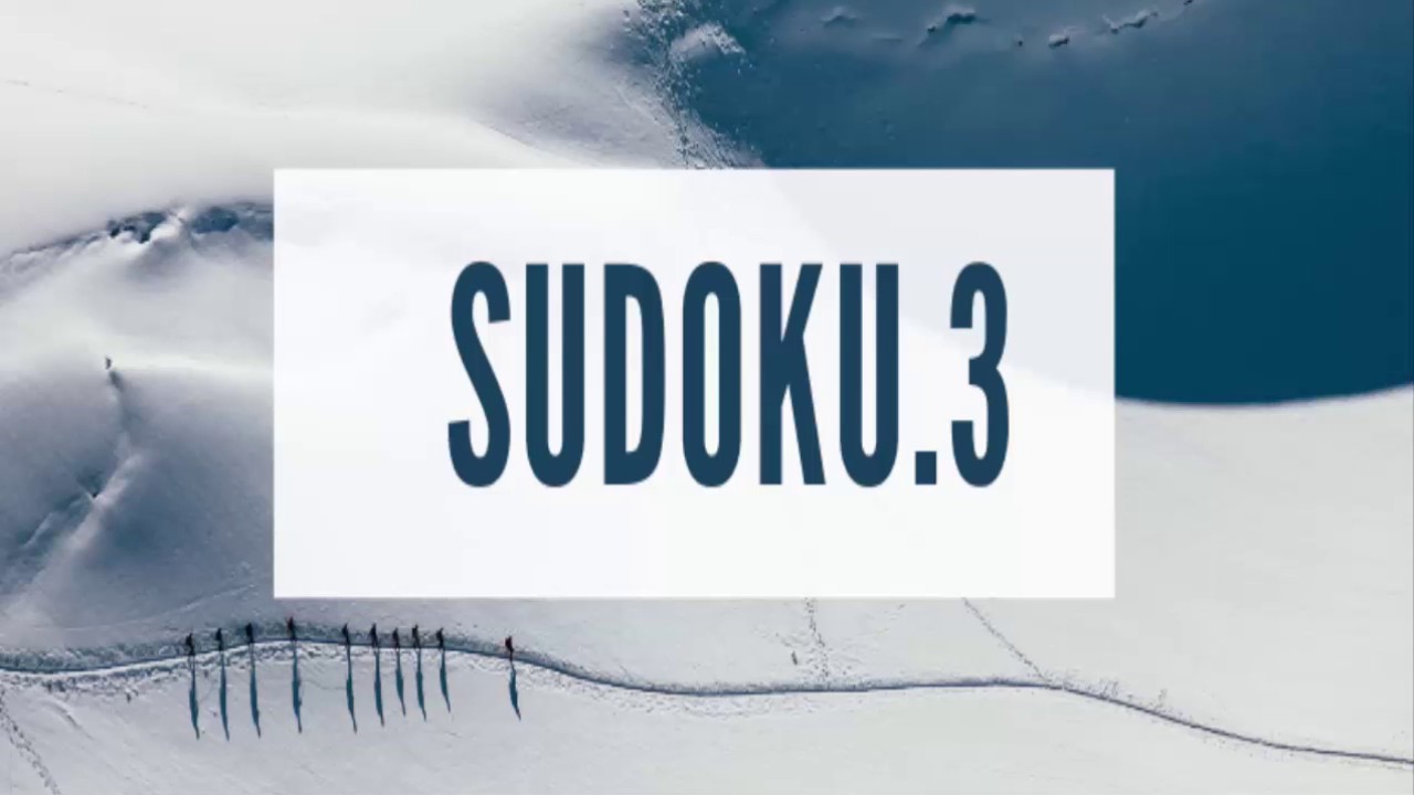  sudoku 3 YouTube