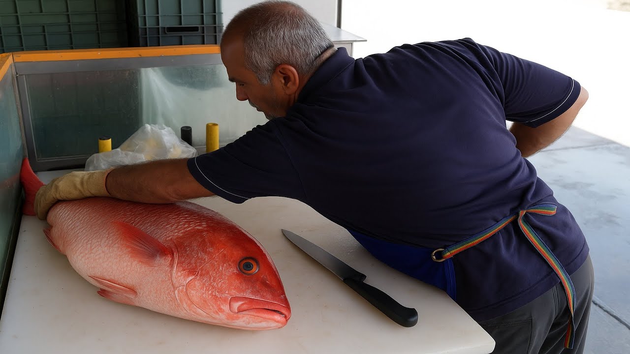 Super Sharp Knife vs Red Snapper | Fillet Perfection