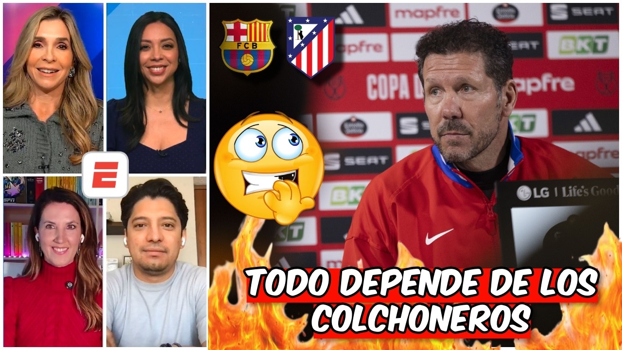 ¡TODA la PRESIÓN es del ATLÉTICO! Los COLCHONEROS se juegan la VIDA ante el BARCELONA | Exclusivos