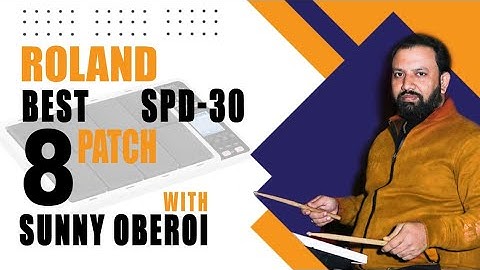 Top 8 Patch In Roland Octapad SPD 30 With Sunny Oberoi On Percussion Talk With TTM(The Octapad Show)