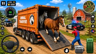 Wild Animal Truck Games Sim 3D - Animal Transport Truck Gameplay 🚛🦁 screenshot 5