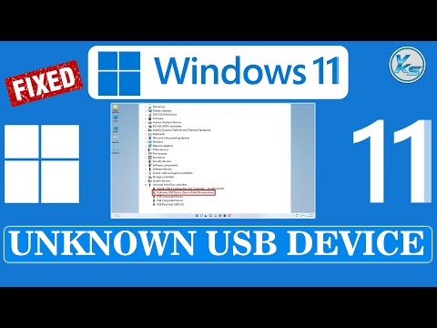 ✅ How To Fix Unknown USB Device, The Device Failed Enumeration Error On Windows 11/10