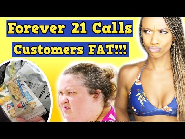 Forever 21 Calls Customers Fat and Sends Them Atkins Diet Bars Forever 21 Calls Customers Fat and Sends Them Atkins Diet Bars