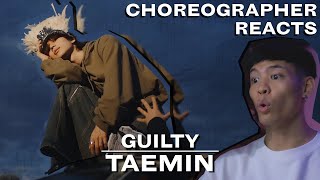 Dancer Reacts to TAEMIN - GUILTY M/V & STUDIO CHOOM Performance Video