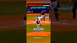 Top 5 Unbreakable MLB Records — These Will Never Be Broken! #baseball #shorts