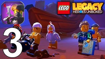 LEGO Legacy: Heroes Unboxed (Netflix) Part 3 Gameplay Walkthrough Android IOS
