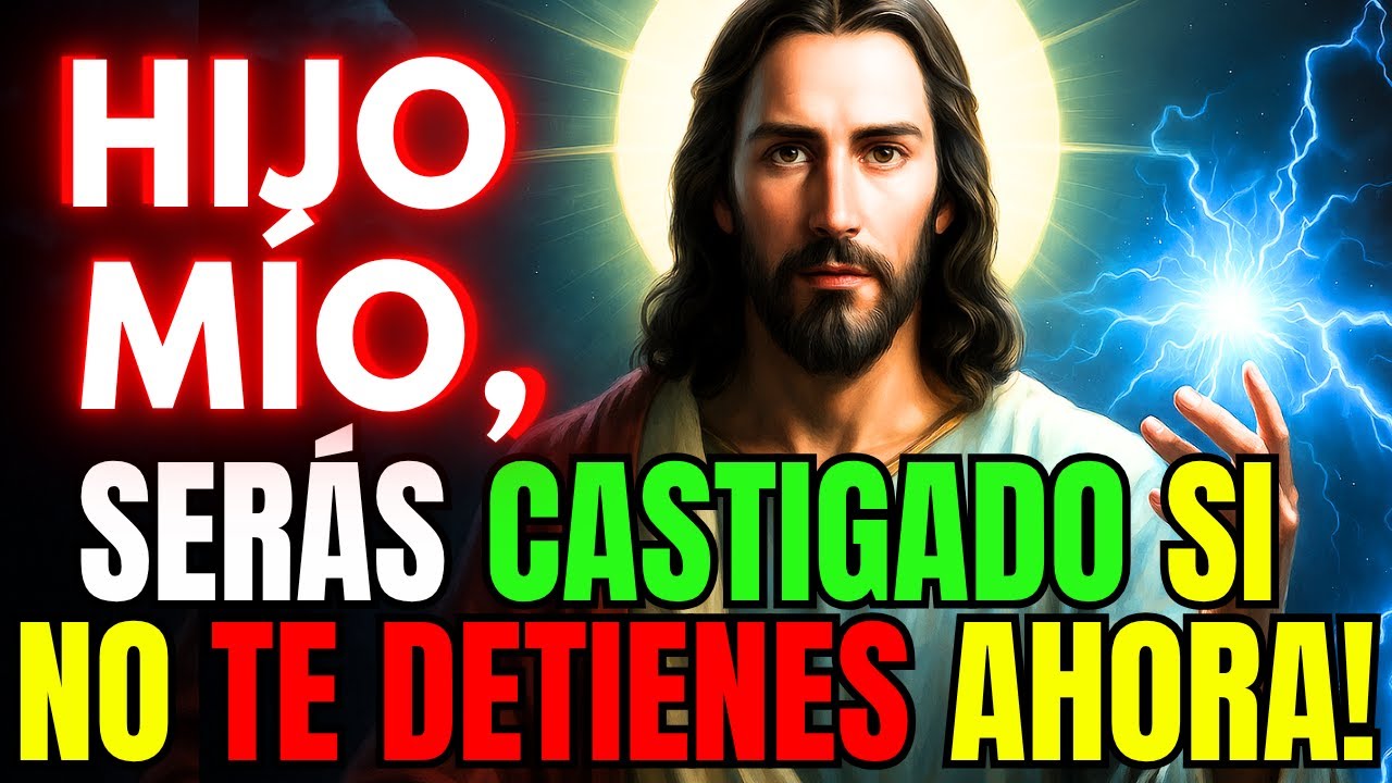 DIOS DICE: ESTE ES TU ÚLTIMO AVISO... SI SIGUES POR ESE CAMINO, PERDERÁS LO QUE MÁS AMAS!