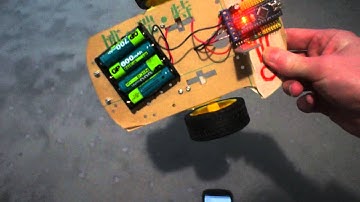 Android controlled bluetooth car with arduino nano