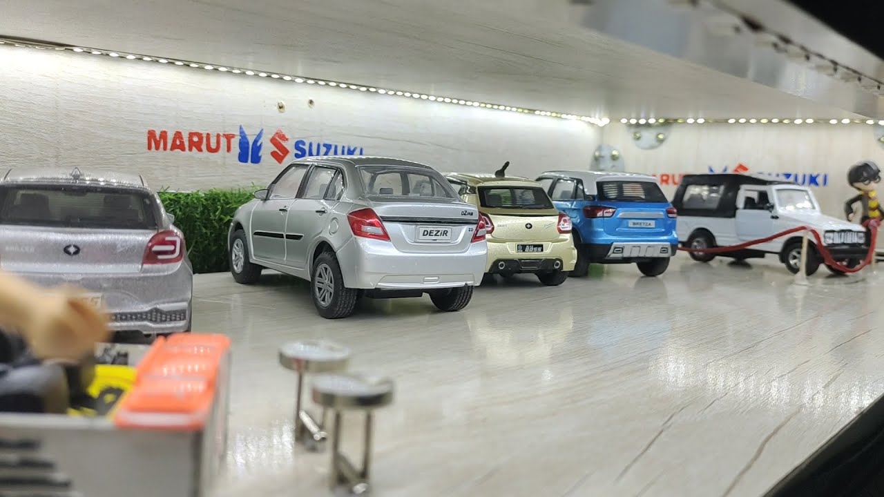 realistic Diecast Maruti Suzuki Dealership || Scale Model 1/18 || Babymanoranjan
