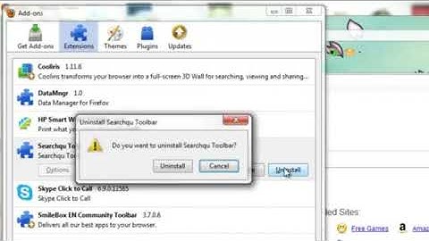 How to Remove the Toolbar in Firefox 19.0