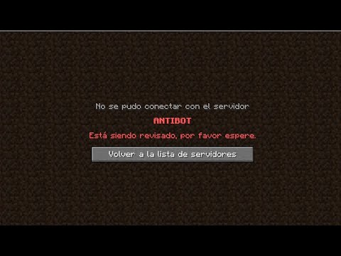 Como Pasar el Anti - bot de Volatik Minecraft - YouTube
