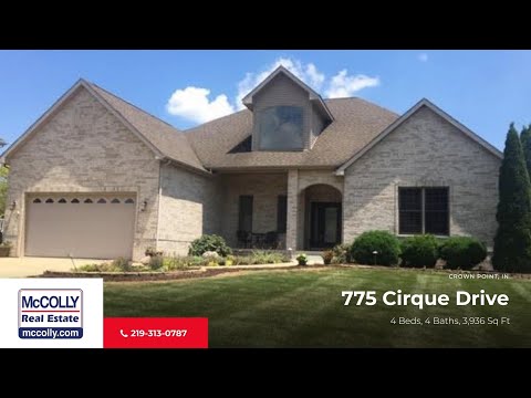 775 Cirque Drive, Crown Point, IN home video tour