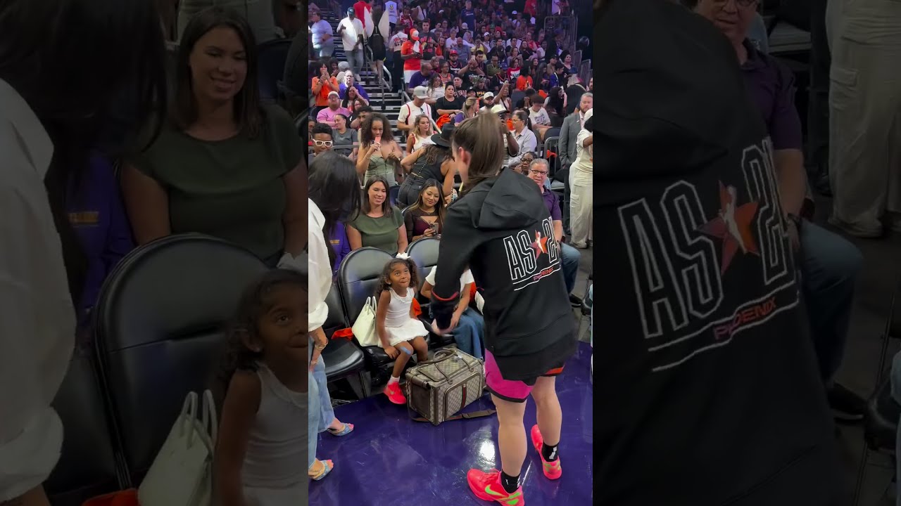 Caitlin Clark Kobe Bryant S Family Has A Moment During WNBA All Star Game Indiana Fever
