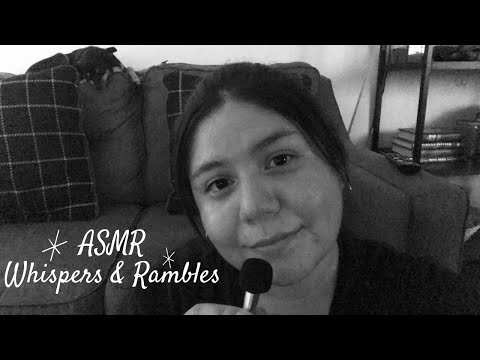 ASMR Whispers & Rambles (with Tiny Mic)