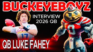 NEW Insider Info on Ohio State's Line-up, HUGE Interview w/ Luke Fahey