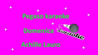 karaoke Domenica Achille Lauro Sanremo 2022