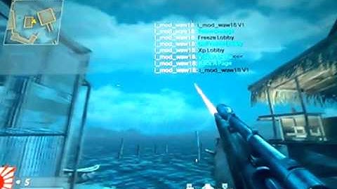 My mod menu for cod 5 ps3