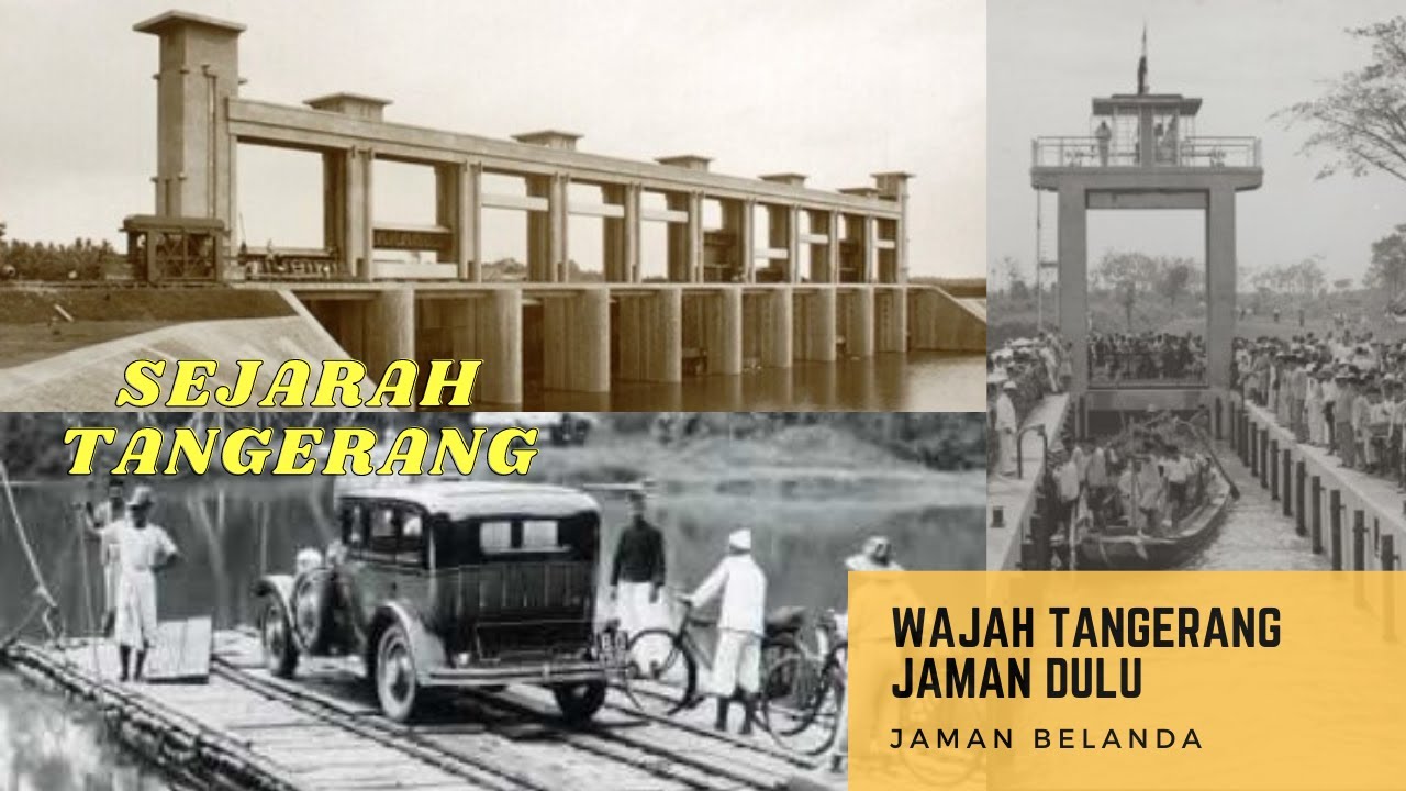 🔴VIDEO VIRAL "Wajah Tangerang Jaman dulu. .( Tangerang tempo dulu )" ️