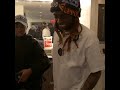 Lil Wayne backstage at "The Late Show With Stephen Colbert"