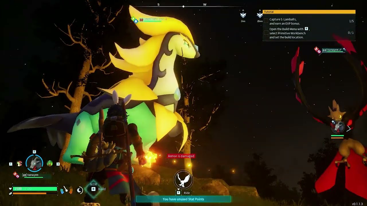 Palworld BRONCHERRY AQUA Bossfight Hunting Location and Capture