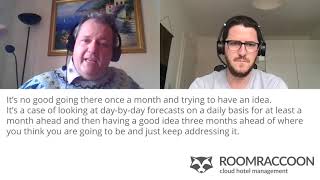 How do you forecast revenue for a hotel