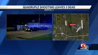 Deadly night in New Orleans after 4 killed, 1 hurt in 2 shootings