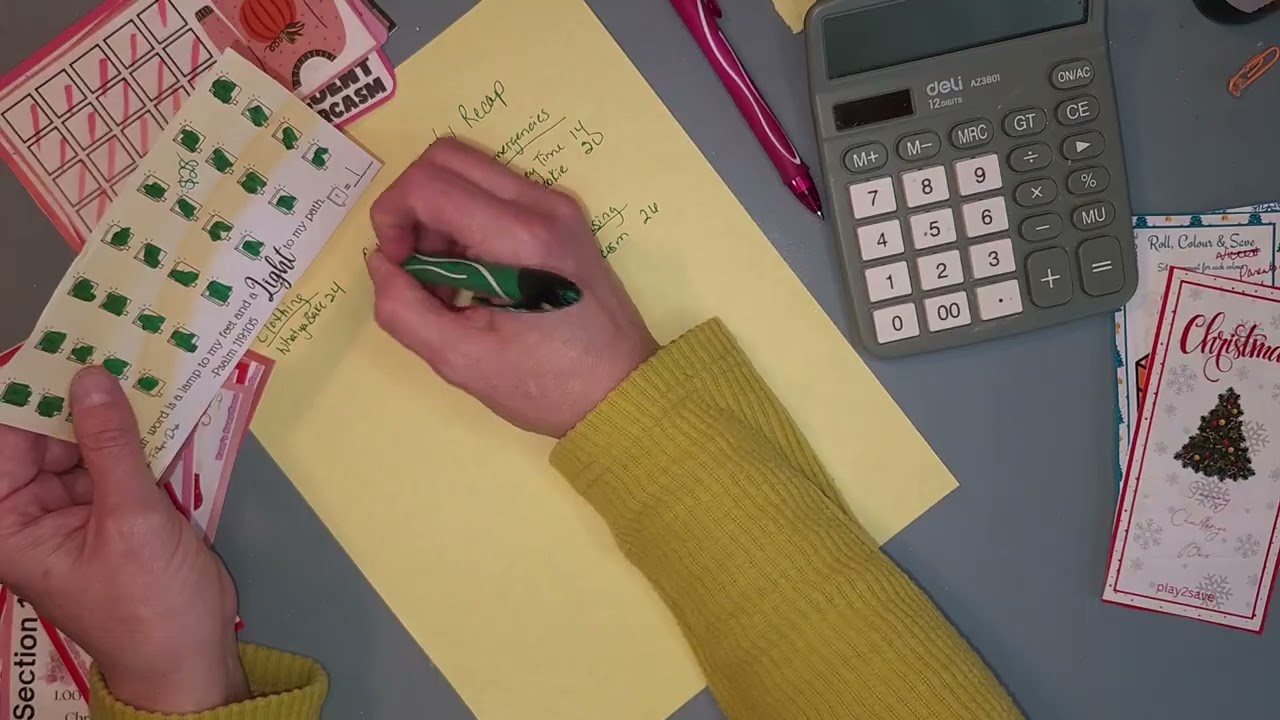 November Savings Challenge Recap Mini Challenges Box Challenge Wins and Sinking Fund Growth