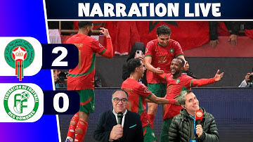 🔴Live: Morocco 2 - 0 Comoros⚽Africa Cup of Nations Full Match Commentary Score Video Simulation Game
