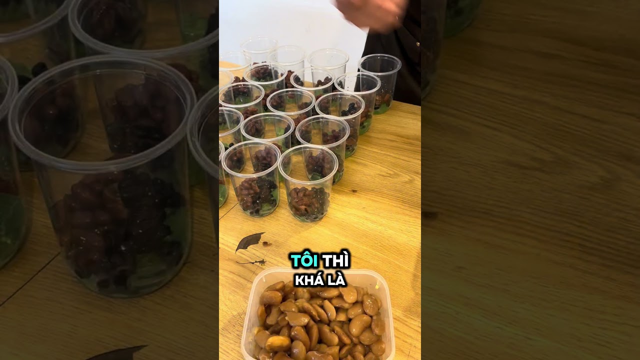 Công thức nước cốt dừa chan chè KINH DOANH siêu ngon, siêu cuốn #food